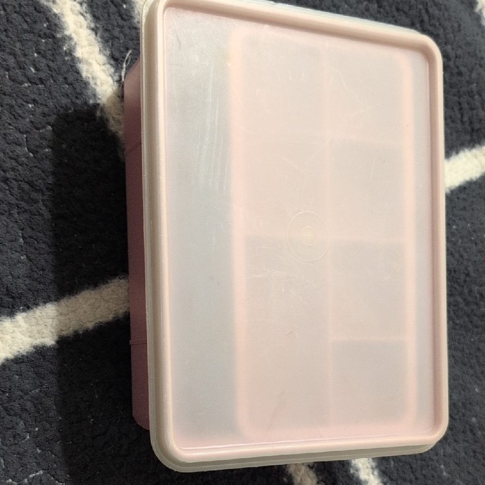 Pink Storage Box Tupperware